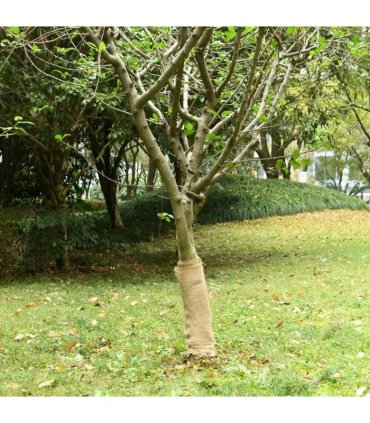 vidaXL Jute Rolls 2 pcs 0.5x50 m 100% Jute 200 gsm — Size: 0.5 x 50 m (2 pcs)
