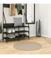 vidaXL Rug HUARTE Short Pile Soft and Washable Sand Ø 80 cm