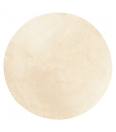 vidaXL Rug HUARTE Short Pile Soft and Washable Cream Ø 100 cm