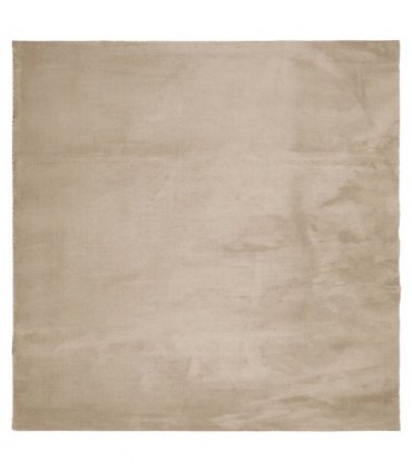 vidaXL Rug HUARTE Short Pile Soft and Washable Sand 200x200 cm — Size: 200 x 200 cm