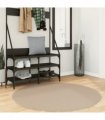vidaXL Rug HUARTE Short Pile Soft and Washable Sand Ø 120 cm