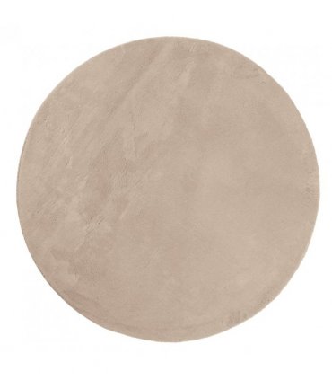 vidaXL Rug HUARTE Short Pile Soft and Washable Sand Ø 120 cm