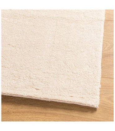 vidaXL Rug HUARTE Short Pile Soft and Washable Beige 60x110 cm — Size: 60 x 110 cm