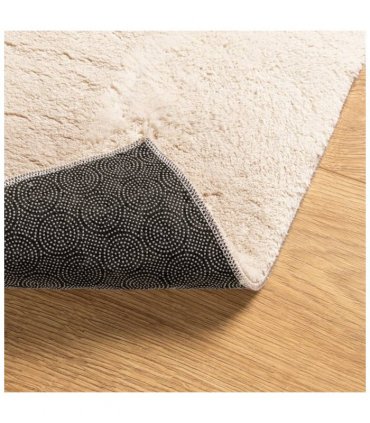 vidaXL Rug HUARTE Short Pile Soft and Washable Beige 200x280 cm — Size: 200 x 280 cm