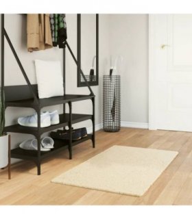vidaXL Rug HUARTE Short Pile Soft and Washable Cream 60x110 cm — Size: 60 x 110 cm