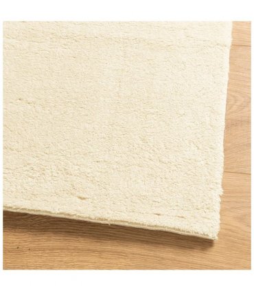 vidaXL Rug HUARTE Short Pile Soft and Washable Cream 60x110 cm — Size: 60 x 110 cm