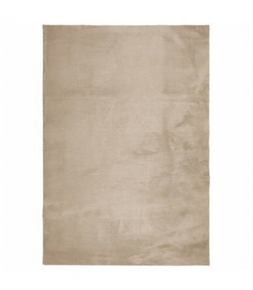 vidaXL Rug HUARTE Short Pile Soft and Washable Sand 140x200 cm — Size: 140 x 200 cm