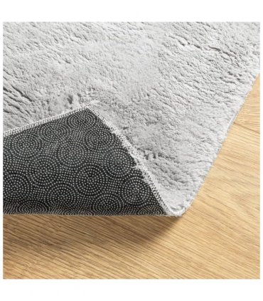 vidaXL Rug HUARTE Short Pile Soft and Washable Grey 240x340 cm — Size: 240 x 340 cm