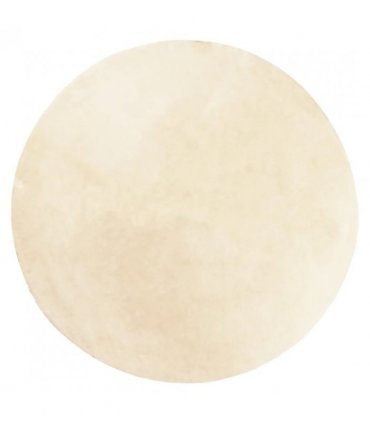vidaXL Rug HUARTE Short Pile Soft and Washable Cream Ø 160 cm