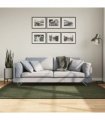 vidaXL Rug HUARTE Short Pile Soft and Washable Forest Green 140x200 cm — Size: 140 x 200 cm