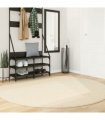 vidaXL Rug HUARTE Short Pile Soft and Washable Cream Ø 200 cm