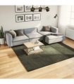 vidaXL Rug HUARTE Short Pile Soft and Washable Forest Green 240x240 cm — Size: 240 x 240 cm