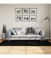 vidaXL Rug HUARTE Short Pile Soft and Washable Black 100x200 cm — Size: 100 x 200 cm