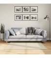 vidaXL Rug HUARTE Short Pile Soft and Washable Cream 120x120 cm — Size: 120 x 120 cm