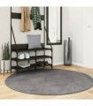 vidaXL Rug HUARTE Short Pile Soft and Washable Anthracite Ø 160 cm