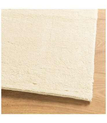 vidaXL Rug HUARTE Short Pile Soft and Washable Cream 80x200 cm — Size: 80 x 200 cm