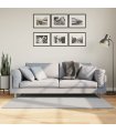 vidaXL Rug HUARTE Short Pile Soft and Washable Grey 80x150 cm — Size: 80 x 150 cm