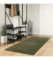 vidaXL Rug HUARTE Short Pile Soft and Washable Forest Green 80x200 cm — Size: 80 x 200 cm