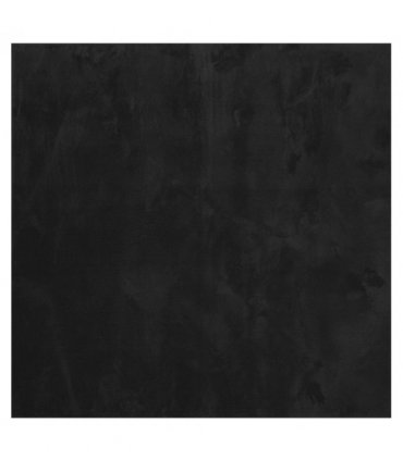 vidaXL Rug HUARTE Short Pile Soft and Washable Black 120x120 cm — Size: 120 x 120 cm
