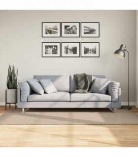 vidaXL Rug HUARTE Short Pile Soft and Washable Sand 100x200 cm — Size: 100 x 200 cm