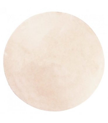 vidaXL Rug HUARTE Short Pile Soft and Washable Beige Ø 120 cm