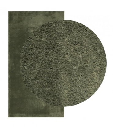 vidaXL Rug HUARTE Short Pile Soft and Washable Forest Green 80x150 cm — Size: 80 x 150 cm