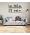 vidaXL Rug HUARTE Short Pile Soft and Washable Beige 120x120 cm — Size: 120 x 120 cm