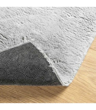 vidaXL Medium Pile Soft and Washable Rug HUARTE Grey 80 x 1000 cm