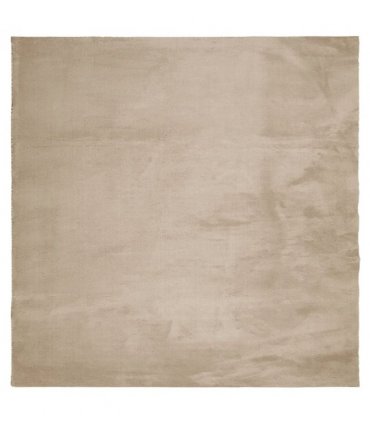 vidaXL Rug HUARTE Short Pile Soft and Washable Sand 240x240 cm — Size: 240 x 240 cm
