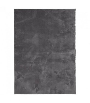 vidaXL Rug HUARTE Short Pile Soft and Washable Anthracite 140x200 cm — Size: 140 x 200 cm