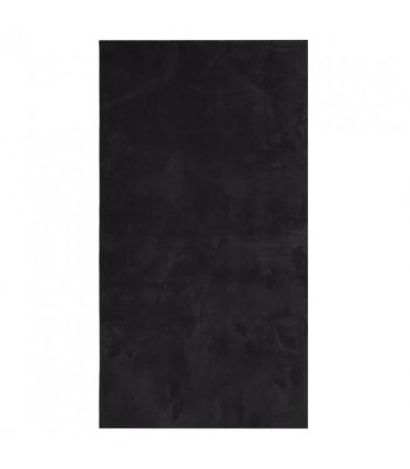 vidaXL Rug HUARTE Short Pile Soft and Washable Black 80x150 cm — Size: 80 x 150 cm
