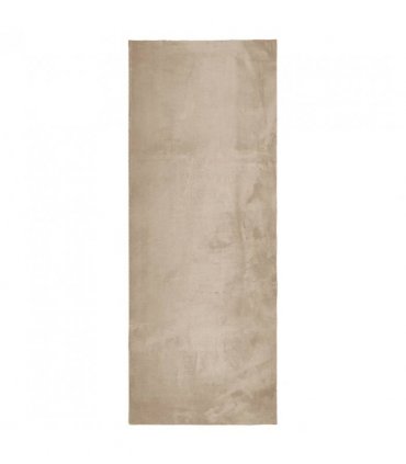 vidaXL Rug HUARTE Short Pile Soft and Washable Sand 80x200 cm — Size: 80 x 200 cm