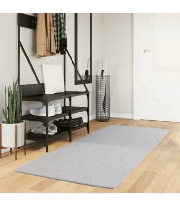 vidaXL Rug HUARTE Short Pile Soft and Washable Grey 80x200 cm — Size: 80 x 200 cm