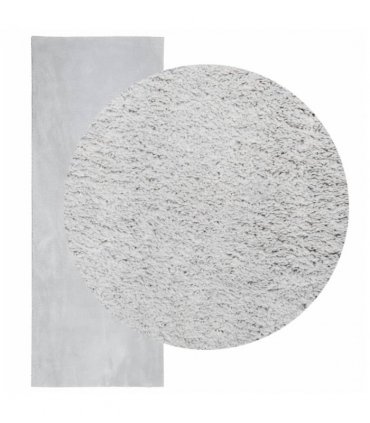 vidaXL Rug HUARTE Short Pile Soft and Washable Grey 80x200 cm — Size: 80 x 200 cm