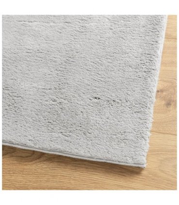 vidaXL Rug HUARTE Short Pile Soft and Washable Grey 80x200 cm — Size: 80 x 200 cm