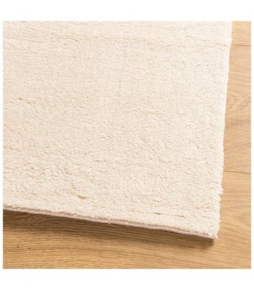 vidaXL Rug HUARTE Short Pile Soft and Washable Beige 240x340 cm — Size: 240 x 340 cm