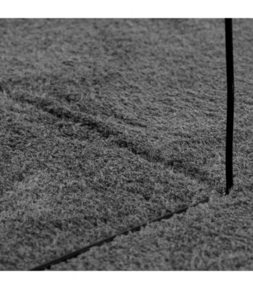 vidaXL Medium Pile Soft and Washable Rug HUARTE Anthracite 80 x 300 cm