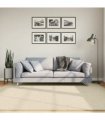 vidaXL Rug HUARTE Short Pile Soft and Washable Cream 200x200 cm — Size: 200 x 200 cm