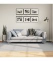 vidaXL Rug HUARTE Short Pile Soft and Washable Grey 160x230 cm — Size: 160 x 230 cm