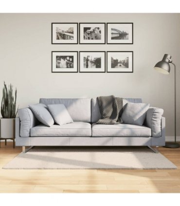 vidaXL Rug HUARTE Short Pile Soft and Washable Beige 80x150 cm — Size: 80 x 150 cm