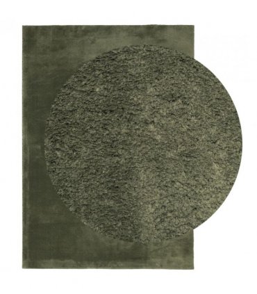 vidaXL Rug HUARTE Short Pile Soft and Washable Forest Green 200x280 cm — Size: 200 x 280 cm