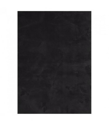 vidaXL Rug HUARTE Short Pile Soft and Washable Black 200x280 cm — Size: 200 x 280 cm