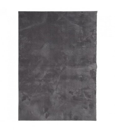 vidaXL Rug HUARTE Short Pile Soft and Washable Anthracite 240x340 cm — Size: 240 x 340 cm