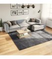 vidaXL Rug HUARTE Short Pile Soft and Washable Anthracite 240x240 cm — Size: 240 x 240 cm