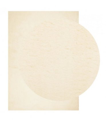vidaXL Rug HUARTE Short Pile Soft and Washable Cream 240x340 cm — Size: 240 x 340 cm