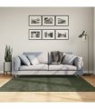 vidaXL Rug HUARTE Short Pile Soft and Washable Forest Green 160x160 cm — Size: 160 x 160 cm