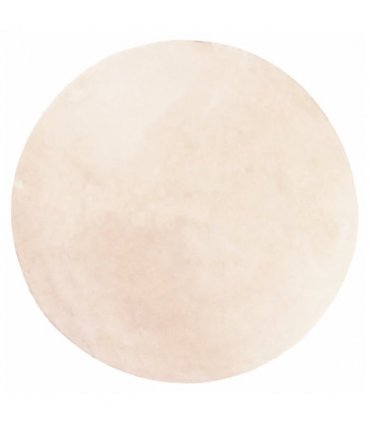 vidaXL Rug HUARTE Short Pile Soft and Washable Beige Ø 200 cm