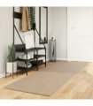 vidaXL Rug HUARTE Short Pile Soft and Washable Sand 80x250 cm — Size: 80 x 250 cm