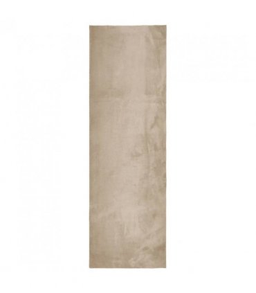vidaXL Rug HUARTE Short Pile Soft and Washable Sand 80x250 cm — Size: 80 x 250 cm