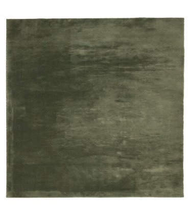 vidaXL Rug HUARTE Short Pile Soft and Washable Forest Green 200x200 cm — Size: 200 x 200 cm